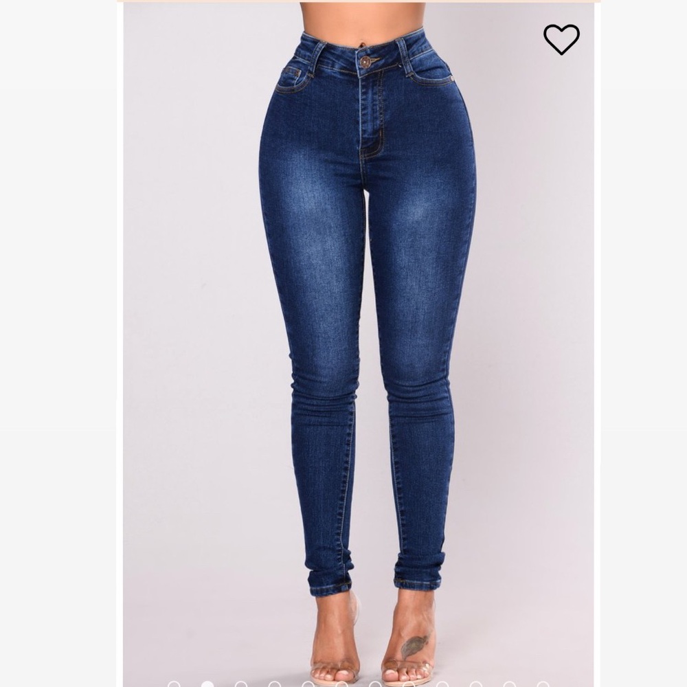 Fashion Nova High Rise Jeans